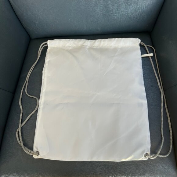 Swarovski Crystal White Drawstring Bag NWOT - Picture 5 of 6